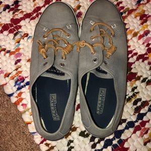 Grey Sperry Slides